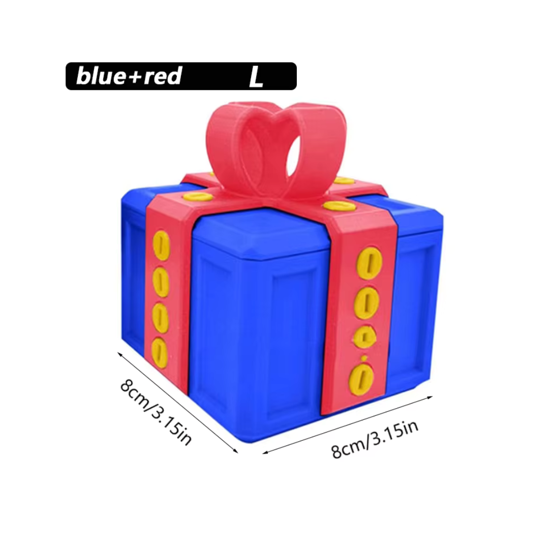 Caja de Regalo 3D con Broma Oculta