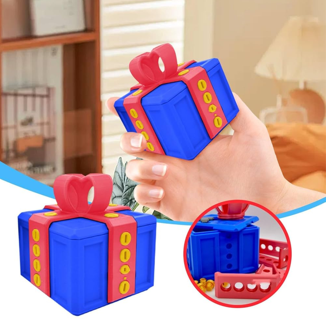 Caja de Regalo 3D con Broma Oculta